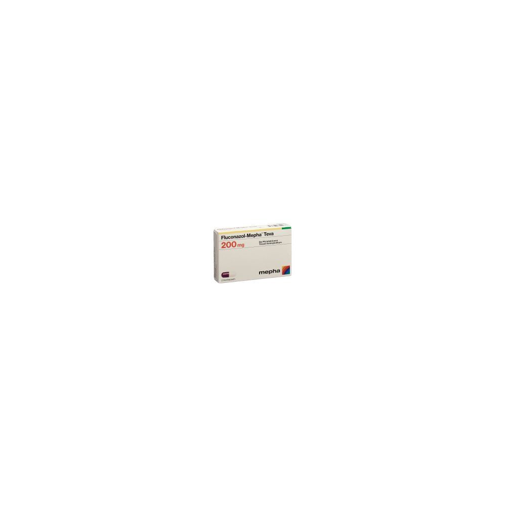 FLUCONAZOL Mepha Teva Kaps 200 mg 2 Stk