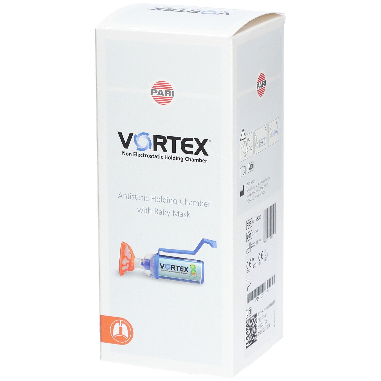 PARI VORTEX Vorschaltkam Babymaske Käfer 0-2J (n)