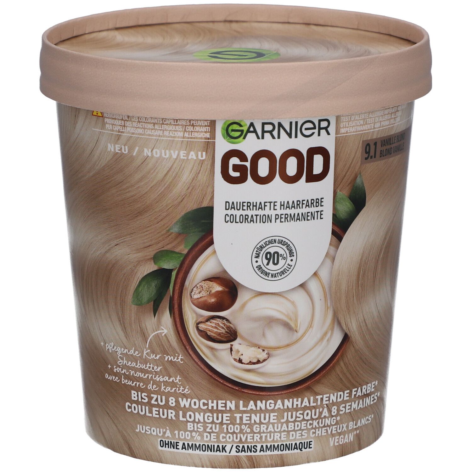 Garnier GOOD Permanent Haarfarbe 9.1 Vanilla Blond