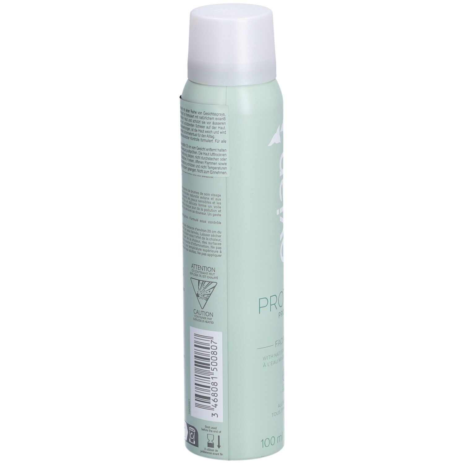 EVIAN facial mist protect Aeros Spr