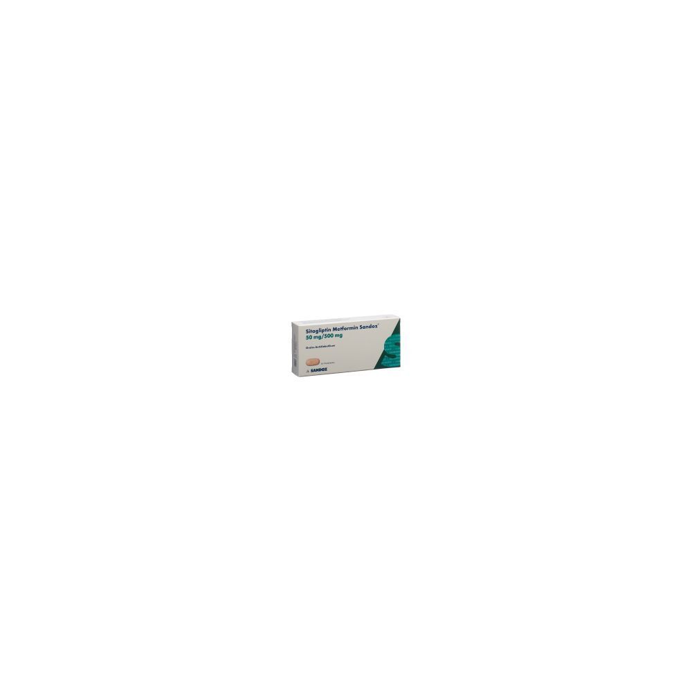 SITAGLIPTIN Metformin Sandoz 50/500mg 56 Stk