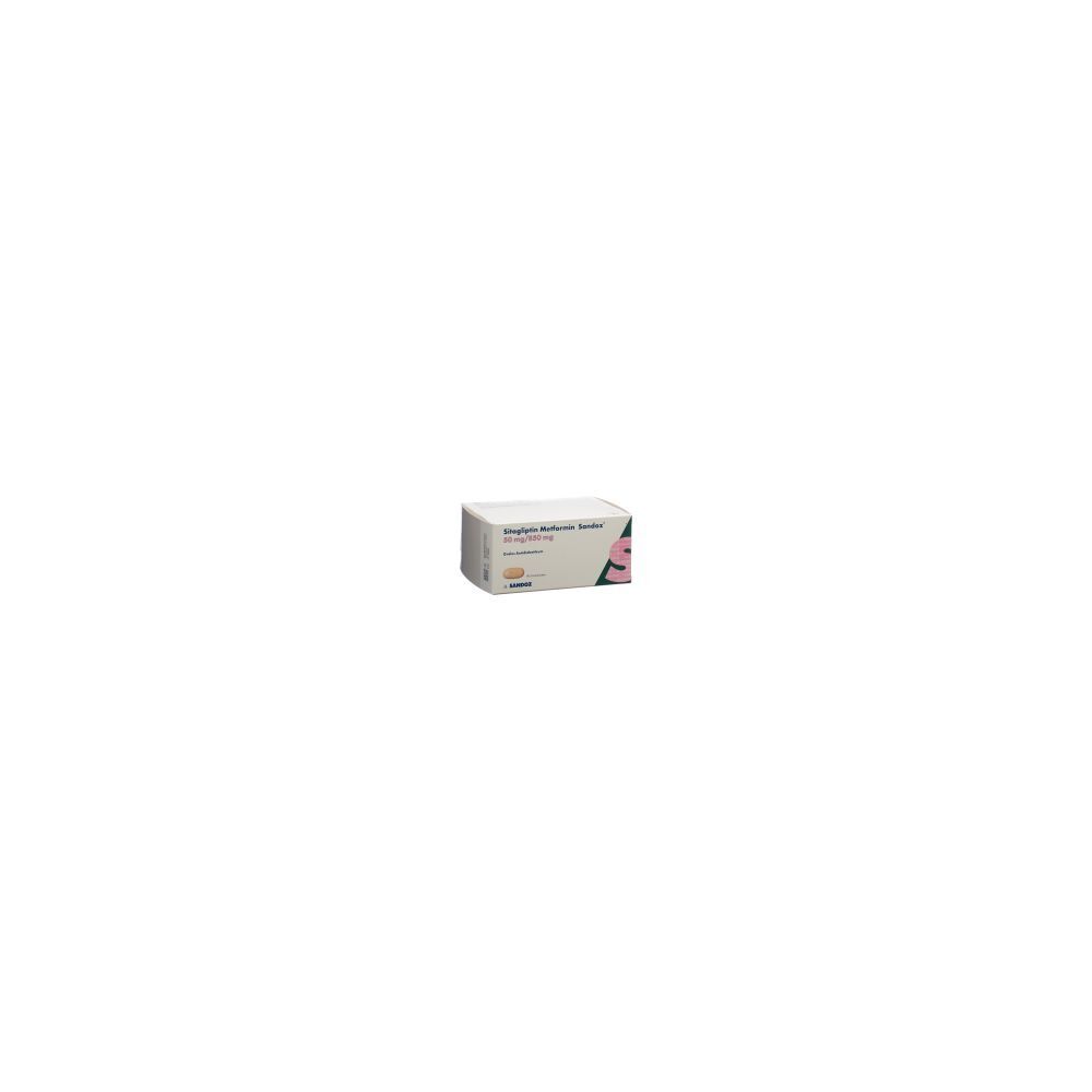 SITAGLIPTIN Metformin Sandoz 50/850mg 196 Stk