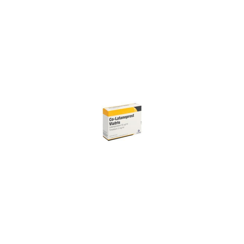 CO-LATANOPROST Viatris Gtt Opht 3 Fl 2.5 ml