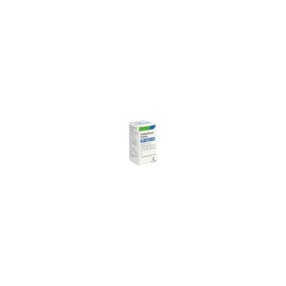 CABAZITAXEL Viatris 60 mg/3ml Durchstf 3 ml