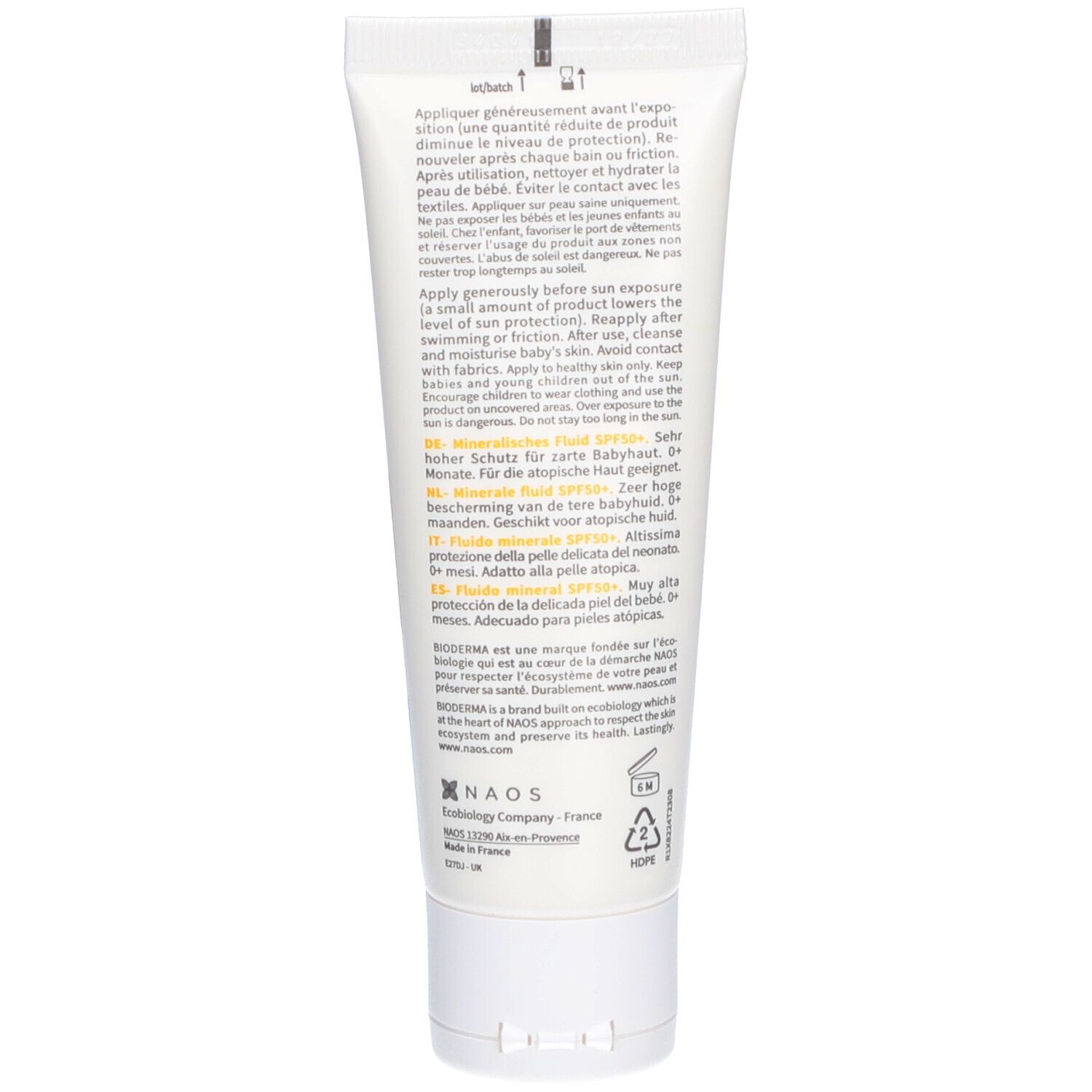 Bioderma Photoderm Pädiatrie Mineral SPF50+