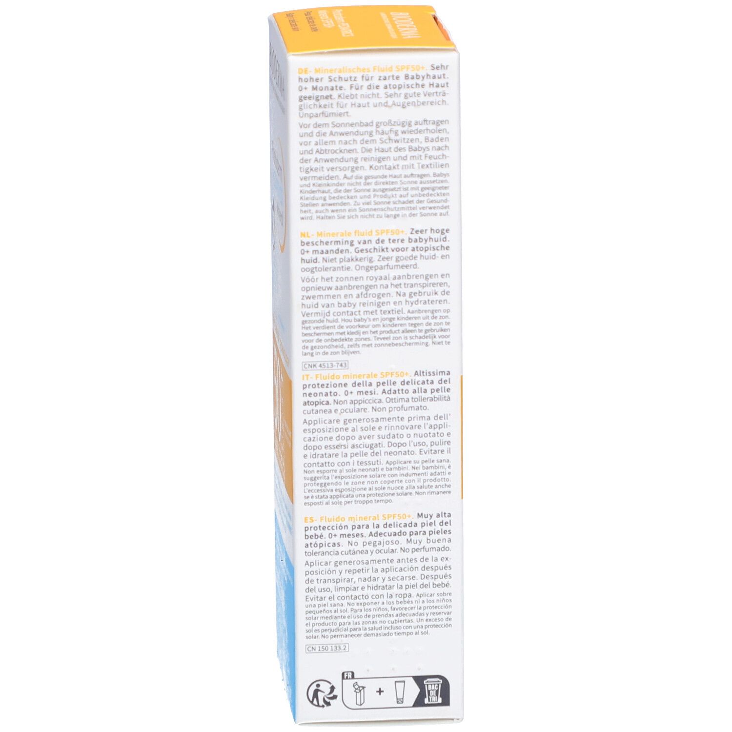 Bioderma Photoderm Pädiatrie Mineral SPF50+