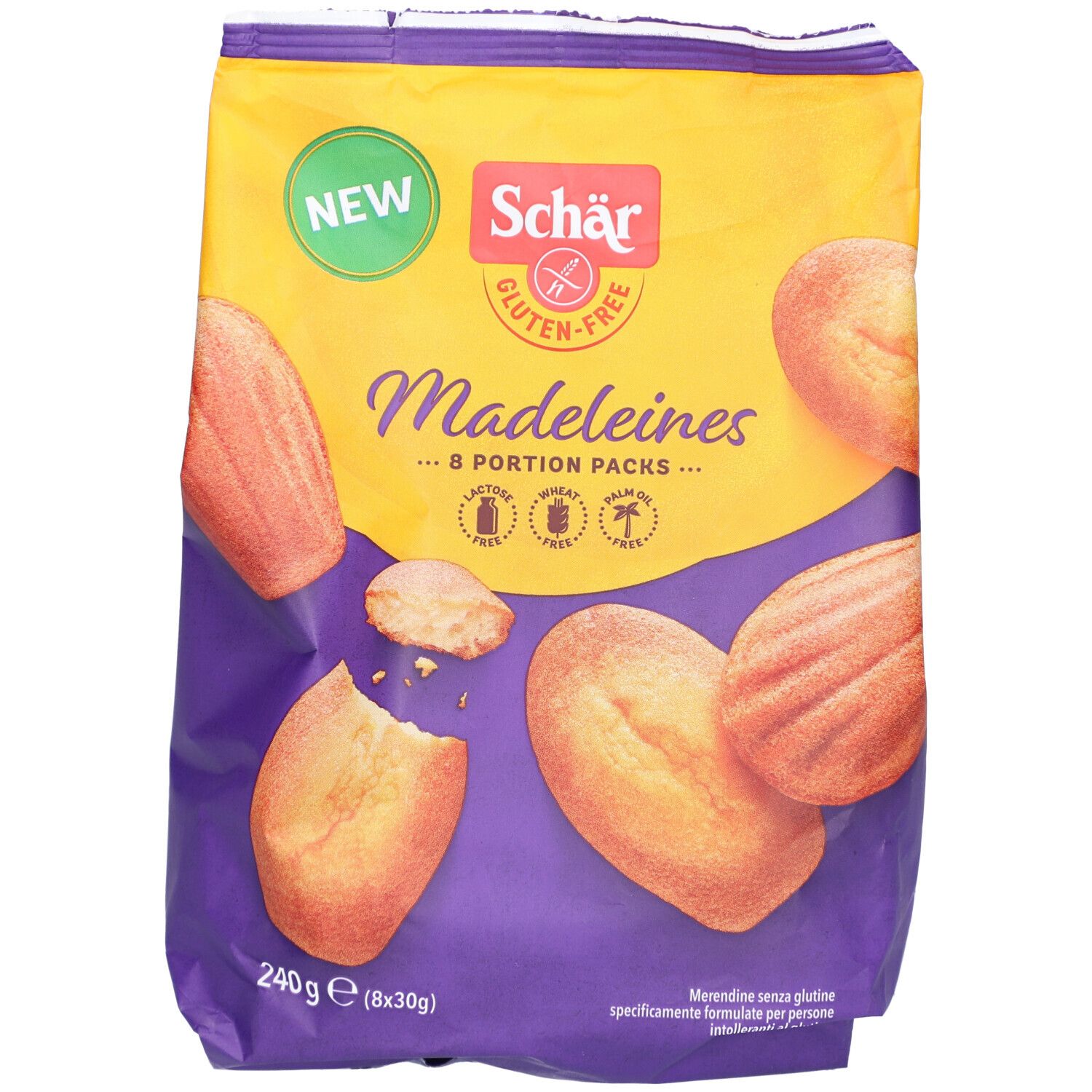 SCHÄR Glutenfreie Madeleines