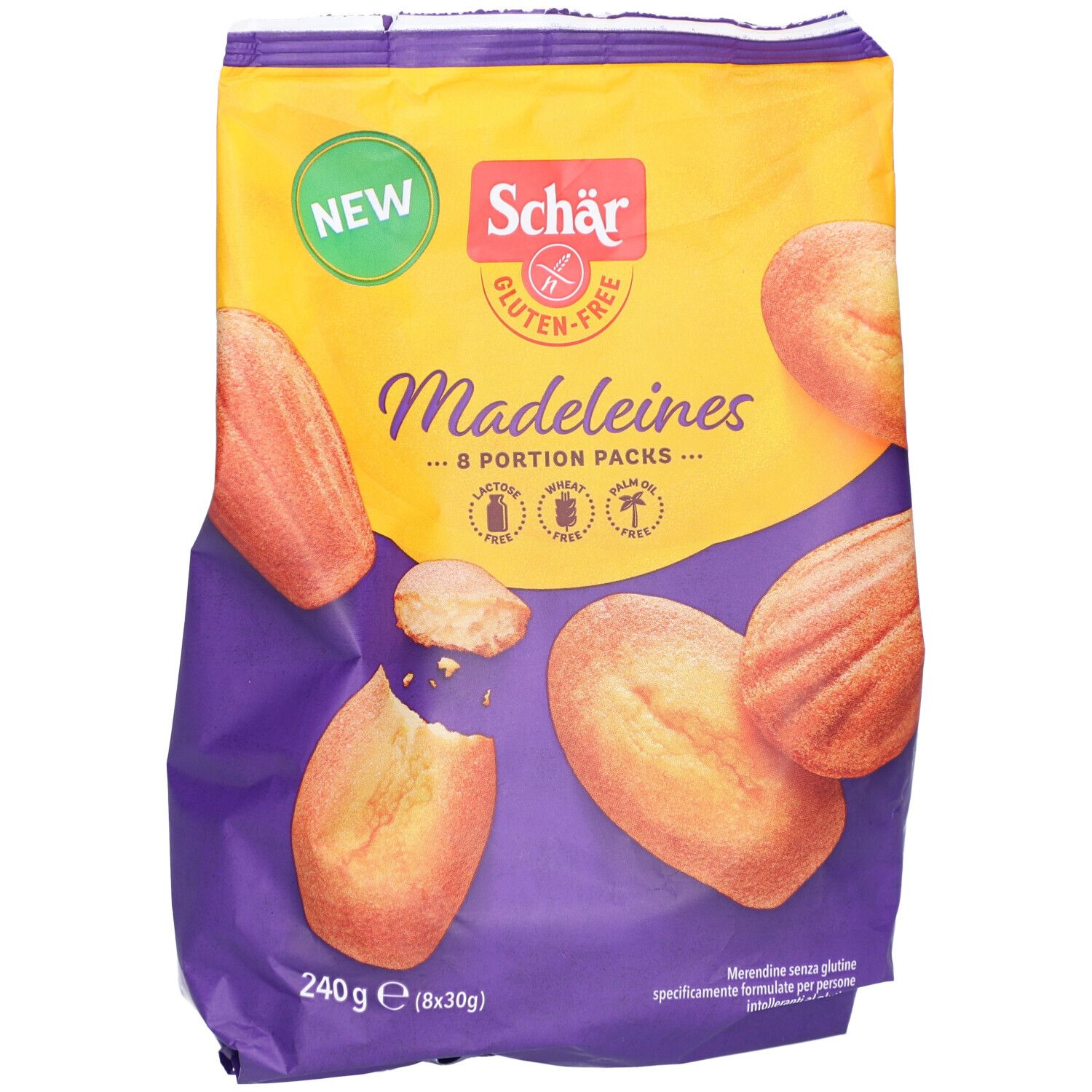 SCHÄR Glutenfreie Madeleines