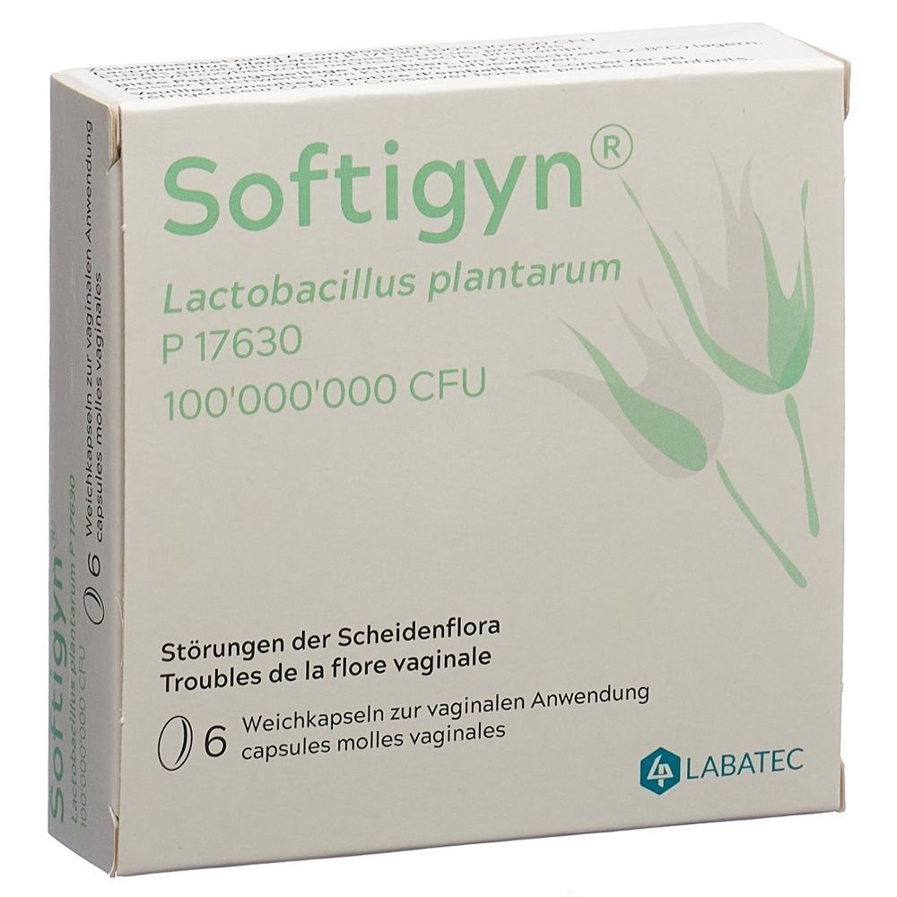 SOFTIGYN Vag Kaps 100 Mio E 6 Stk