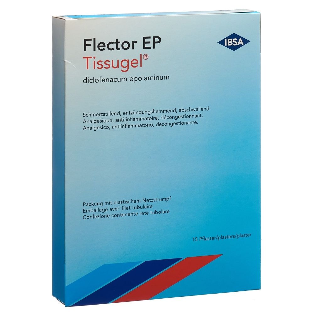 FLECTOR EP Tissugel Pfl 15 Stk