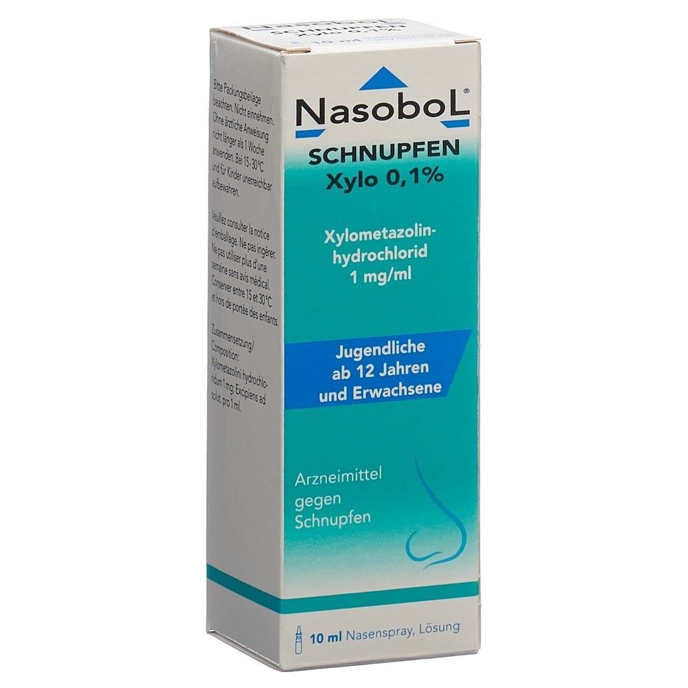 NASOBOL Schnupfen Xylo Nasenspray 0.1 % Fl 10 ml