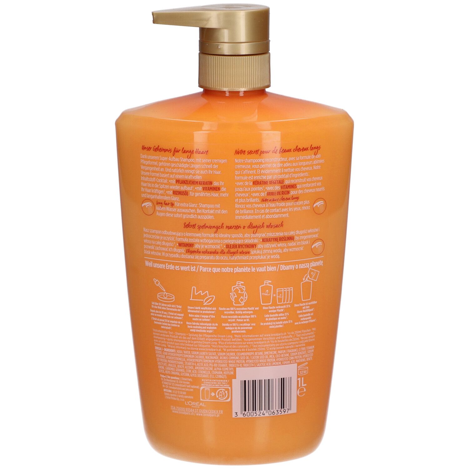 L'ORÉAL PARIS ELSEVE Dream Long Shampooing reconstructeur