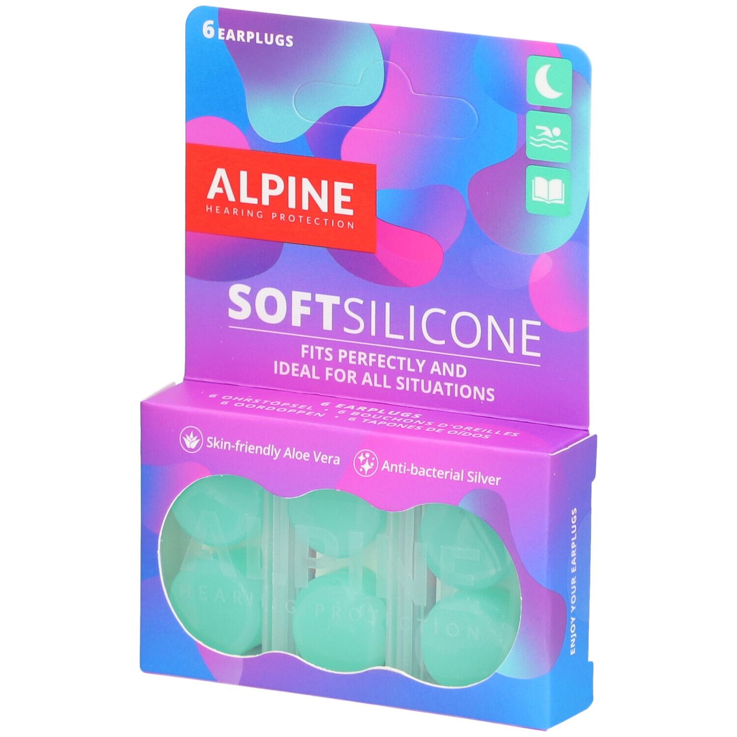 ALPINE Soft Silikon Ohrstöpsel