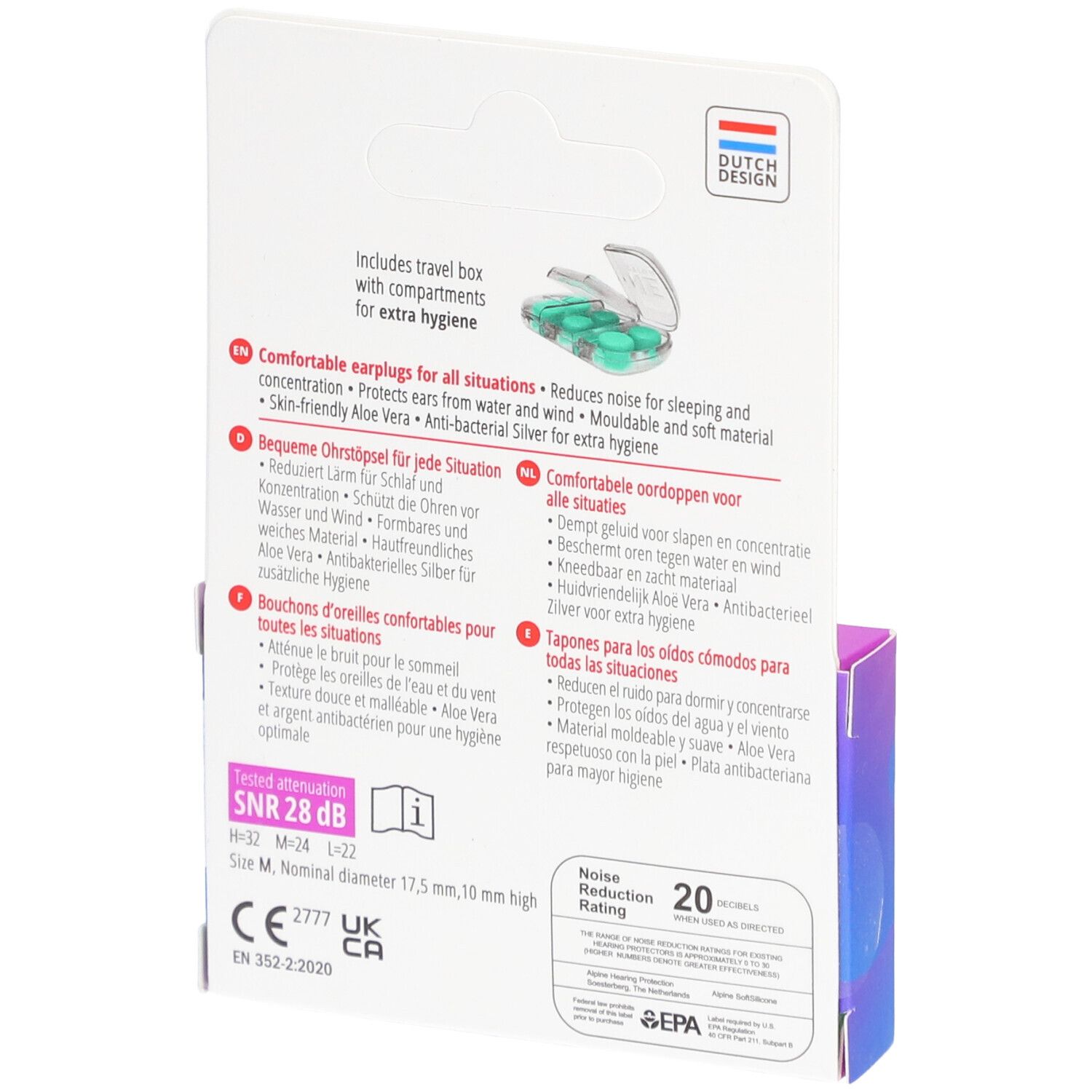 ALPINE Soft Silikon Ohrstöpsel
