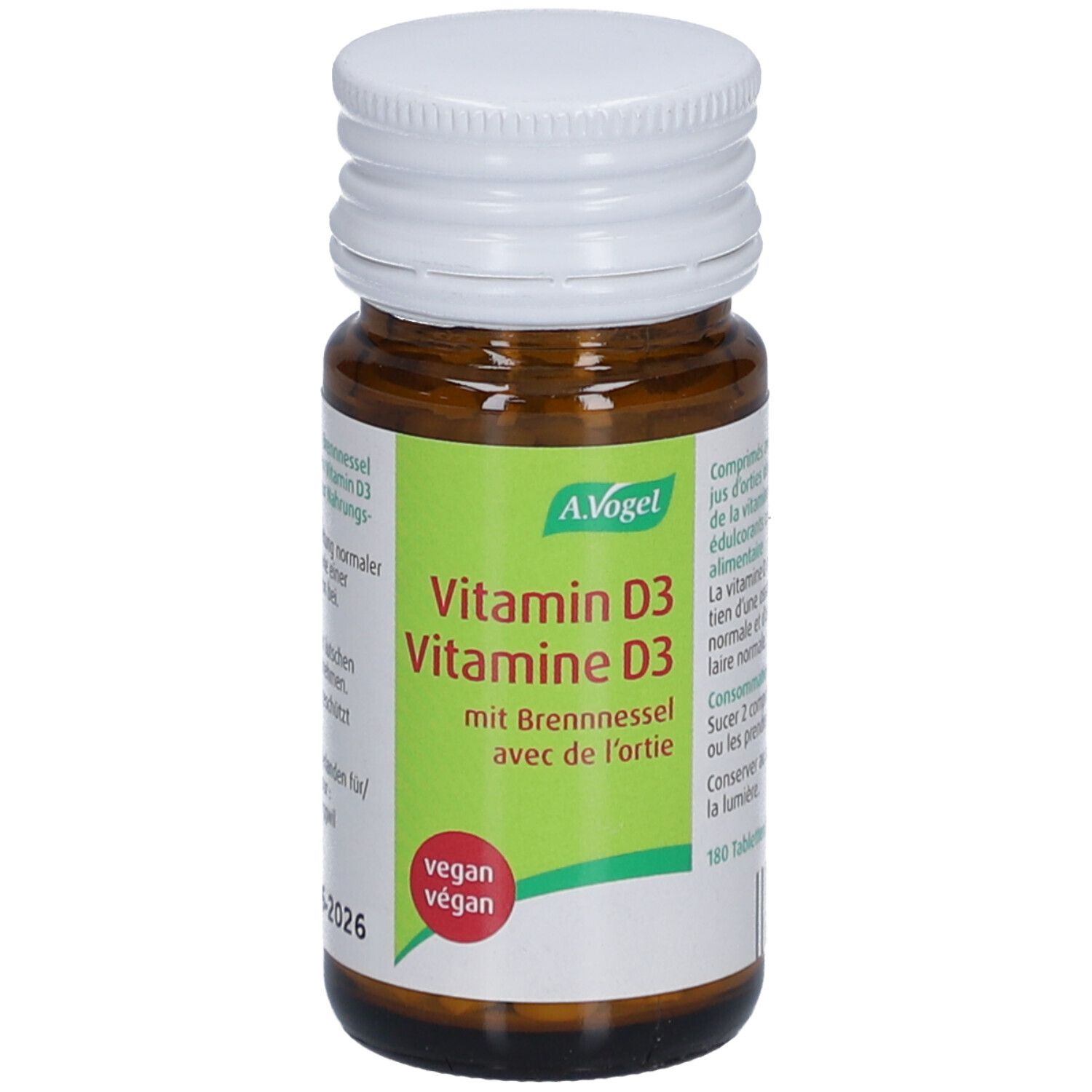 A.Vogel Vitamine D3 avec ortie