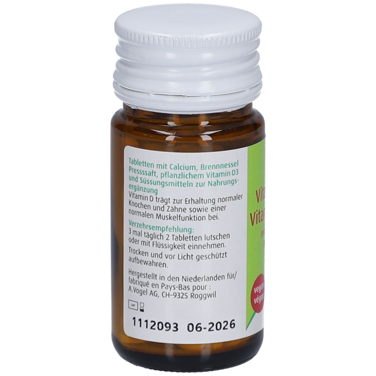 A.Vogel Vitamine D3 avec ortie