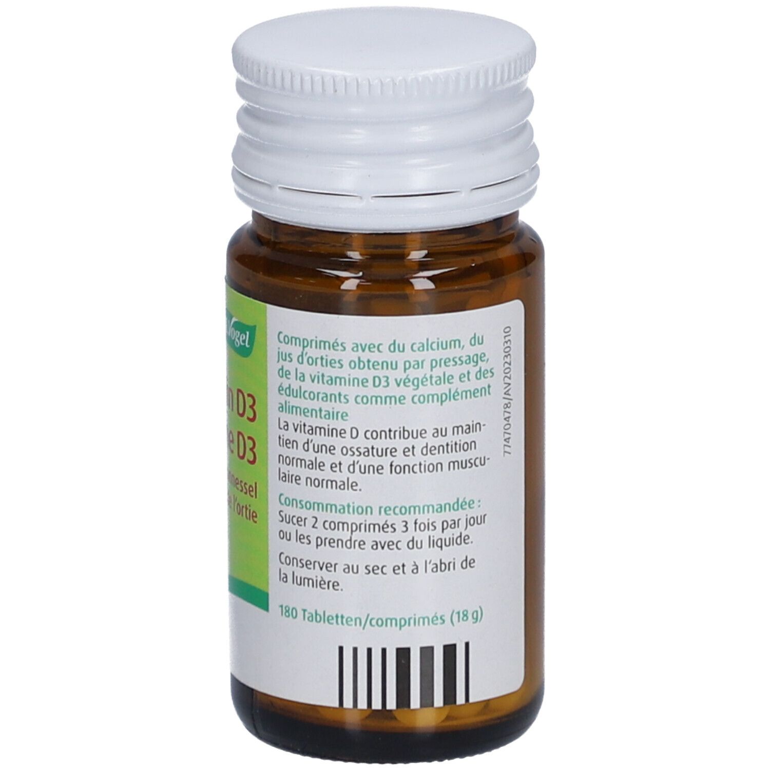 A.Vogel Vitamine D3 avec ortie