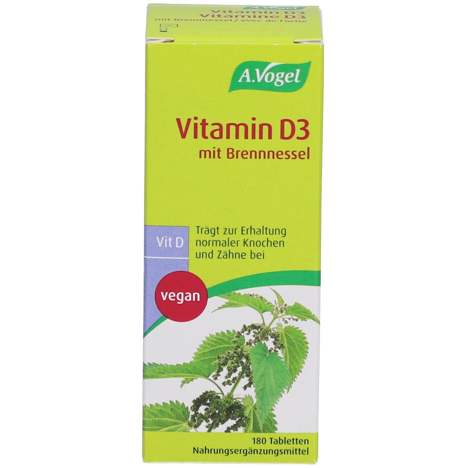 A.Vogel Vitamine D3 avec ortie