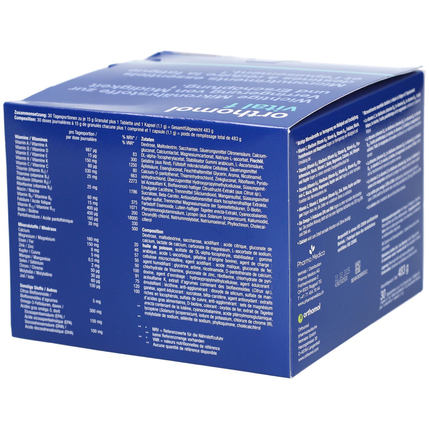 ORTHOMOL Vital f Gran Btl
