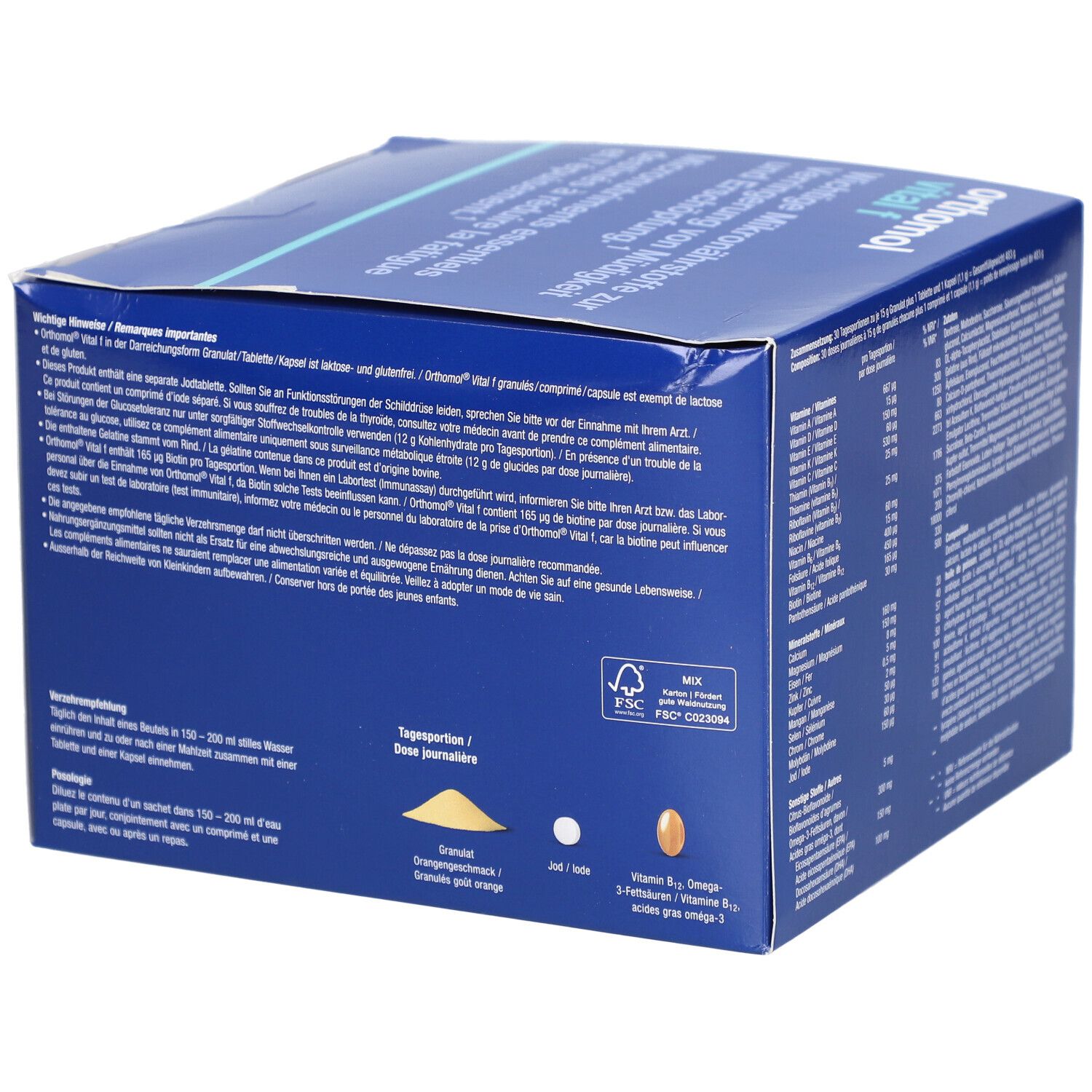 ORTHOMOL Vital f Gran Btl
