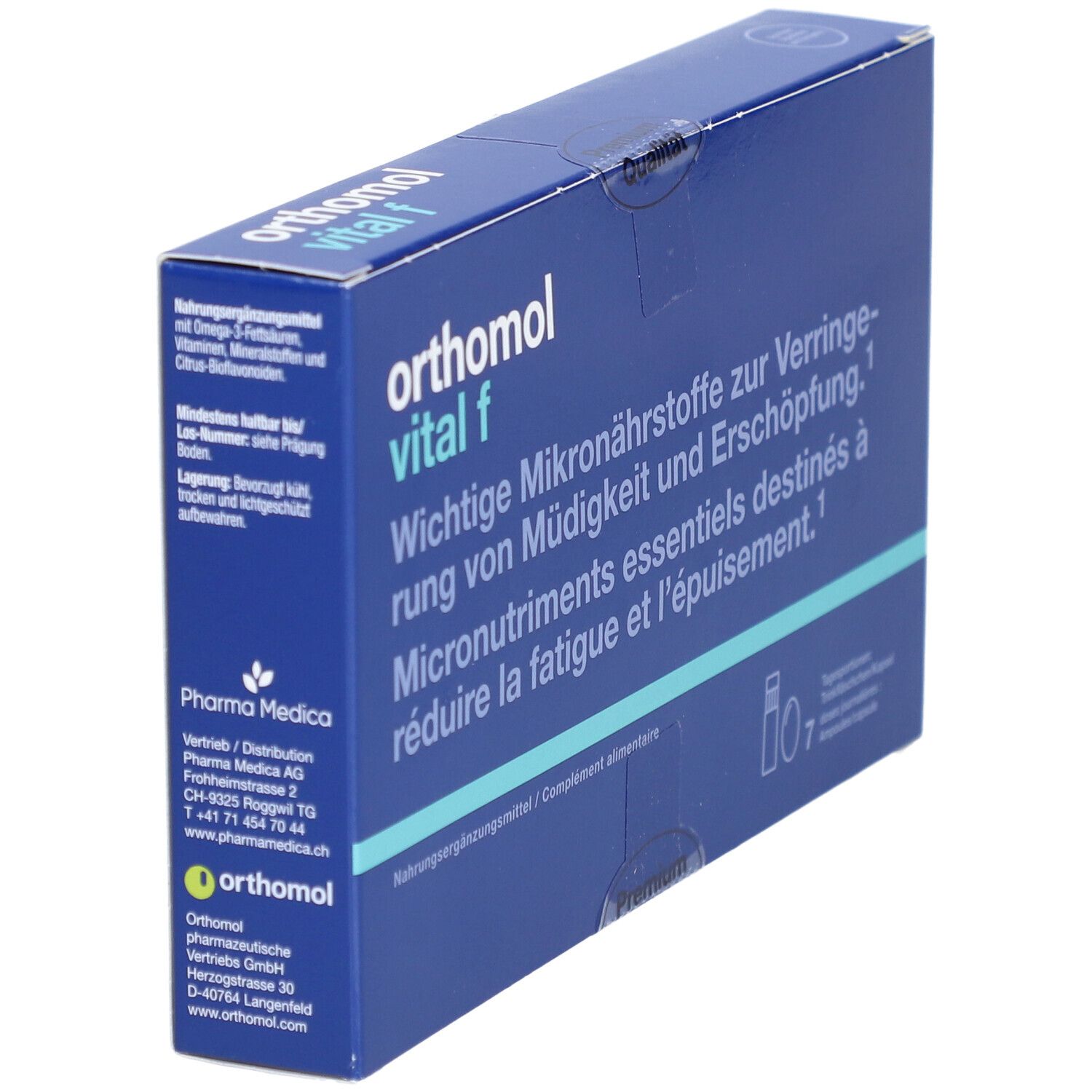 ORTHOMOL Vital f Trinkamp 7 Stk