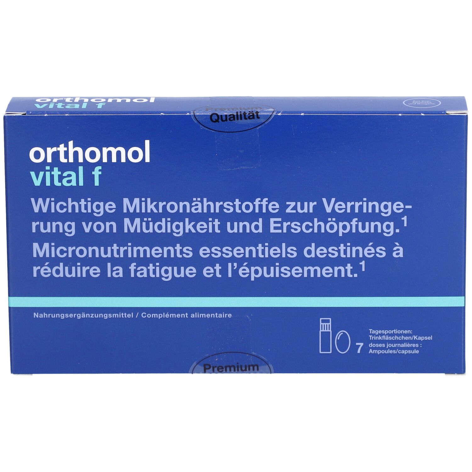 ORTHOMOL Vital f Trinkamp 7 Stk