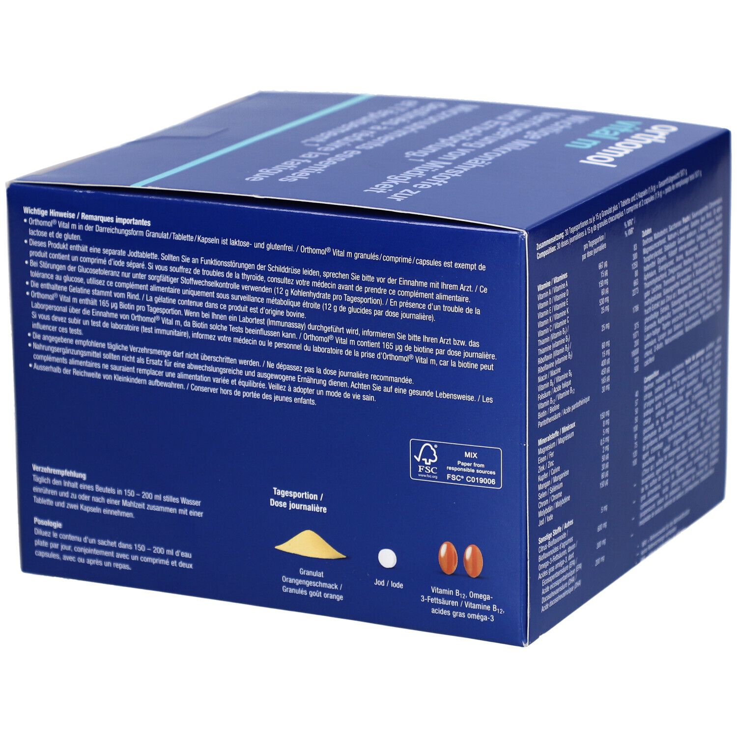 ORTHOMOL Vital m Gran Btl