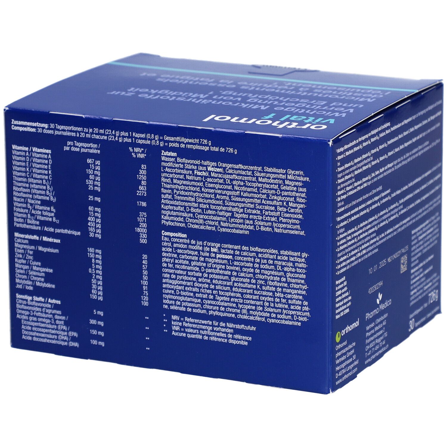 ORTHOMOL Vital f Trinkamp