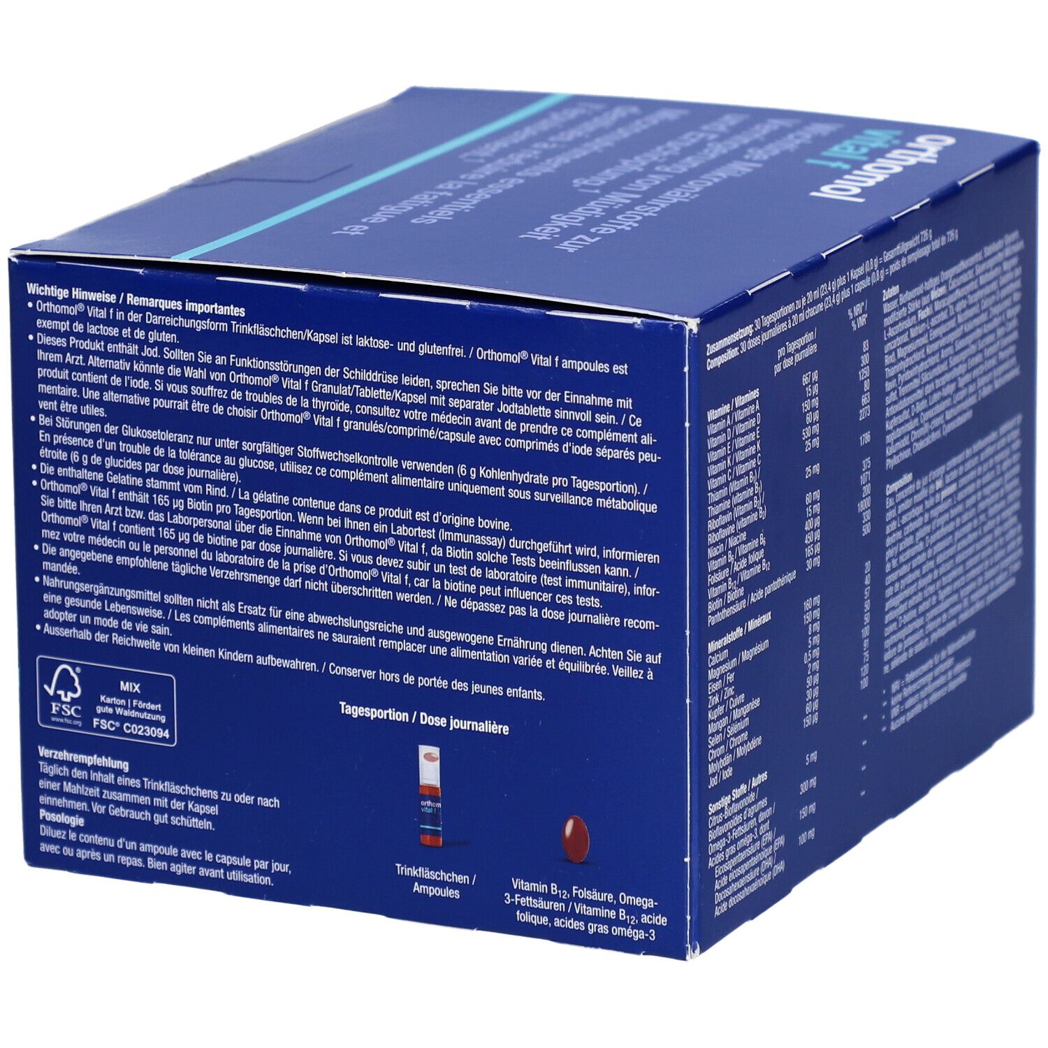 ORTHOMOL Vital f Trinkamp