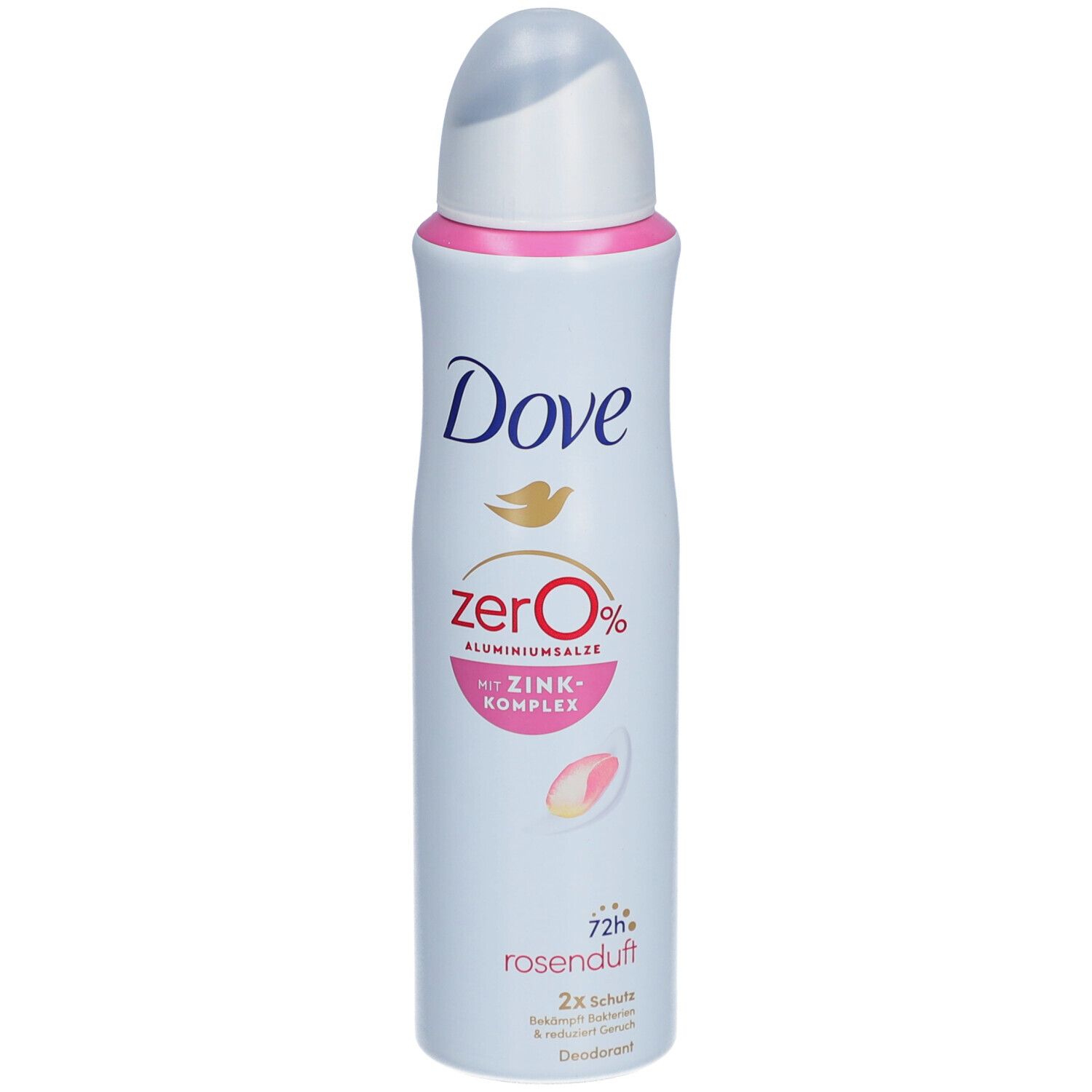 DOVE Deodorant-Spray mit Rosenduft 0% Aluminiumsalze