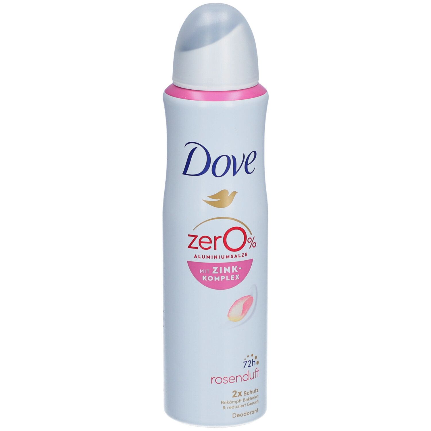 DOVE Deodorant-Spray mit Rosenduft 0% Aluminiumsalze