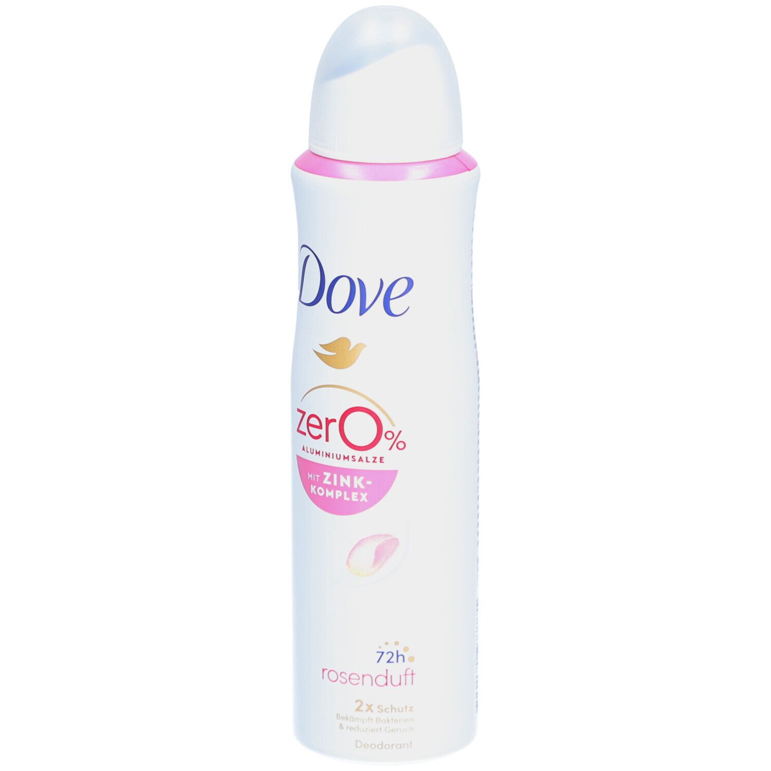 DOVE Deodorant-Spray mit Rosenduft 0% Aluminiumsalze