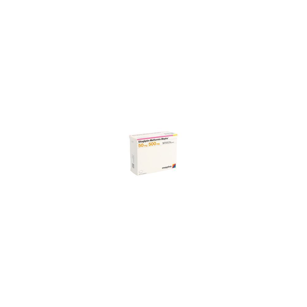 SITAGLIPTIN Metformin Mepha 50/500mg 56 Stk