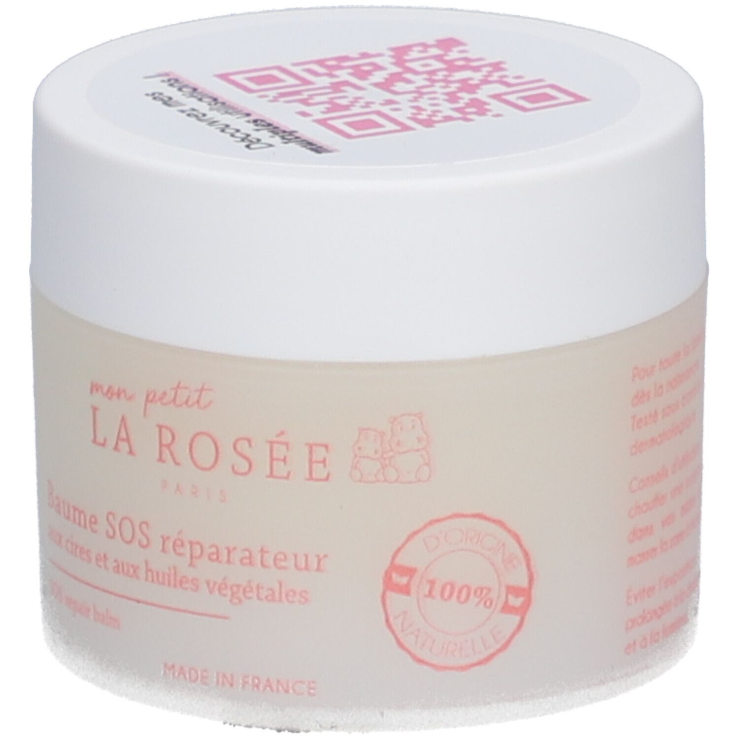 LA ROSÉE Baume SOS réparateur bébé