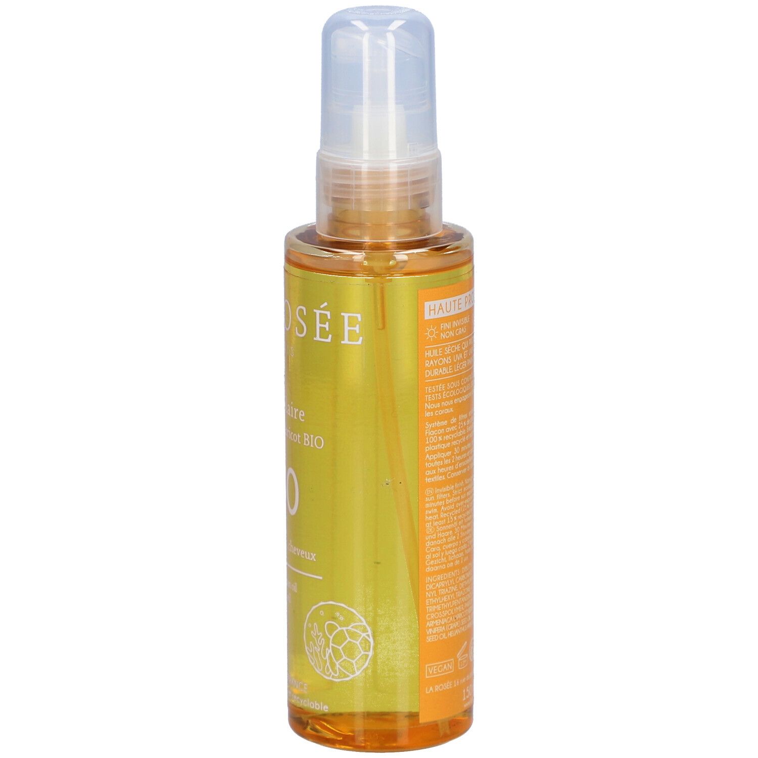LA ROSÉE Huile solaire SPF 50