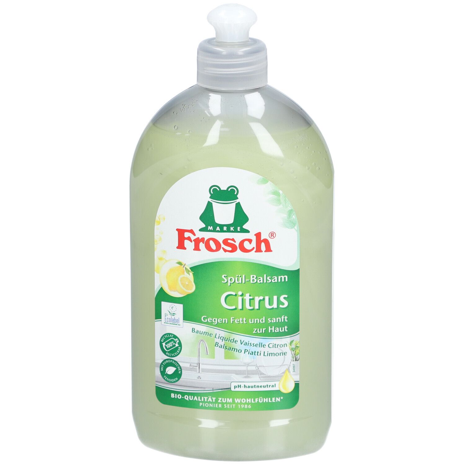 FROSCH Balsam Geschirrspülmittel Zitrone
