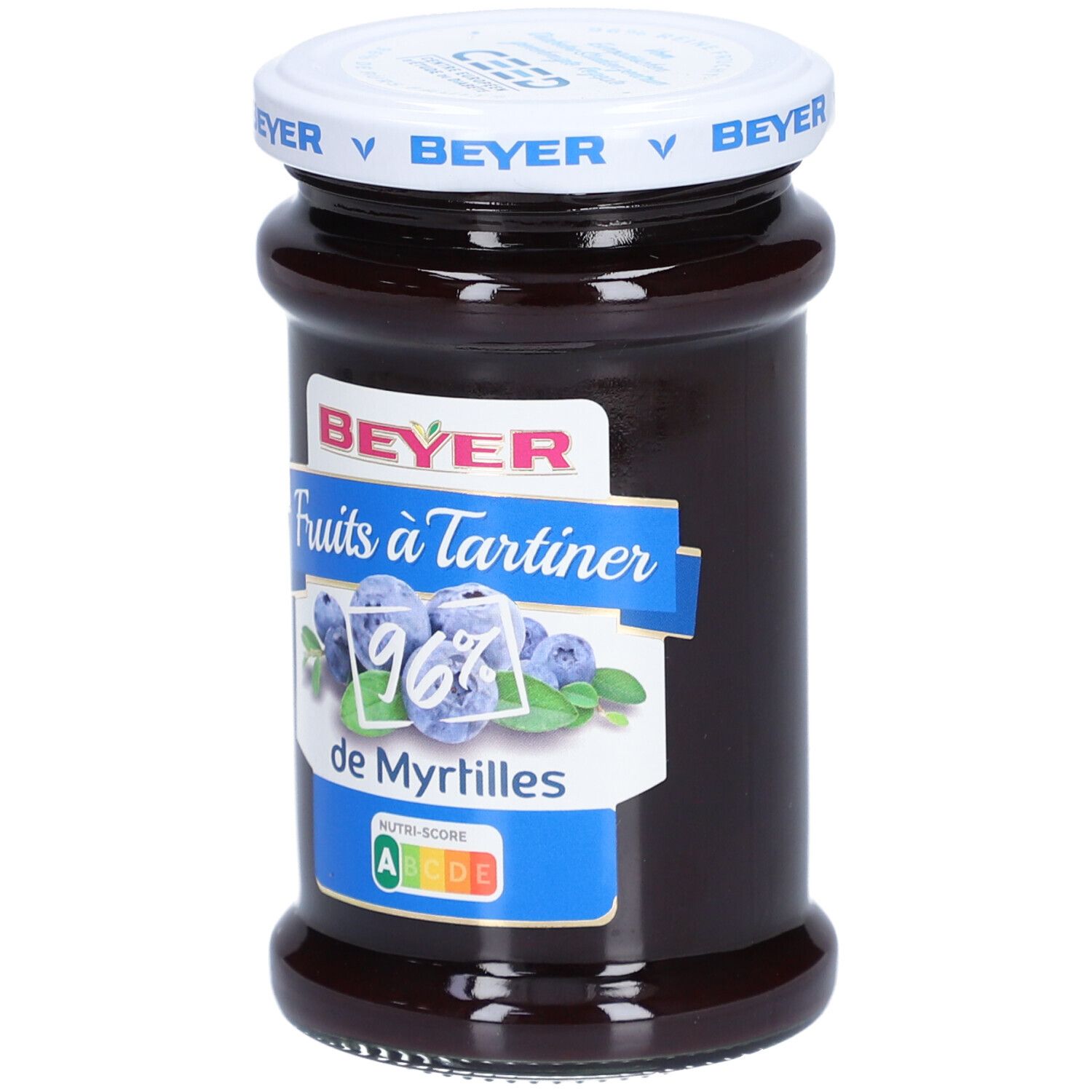 BEYER Fruchtaufstrich Heidelbeeren Glas 2