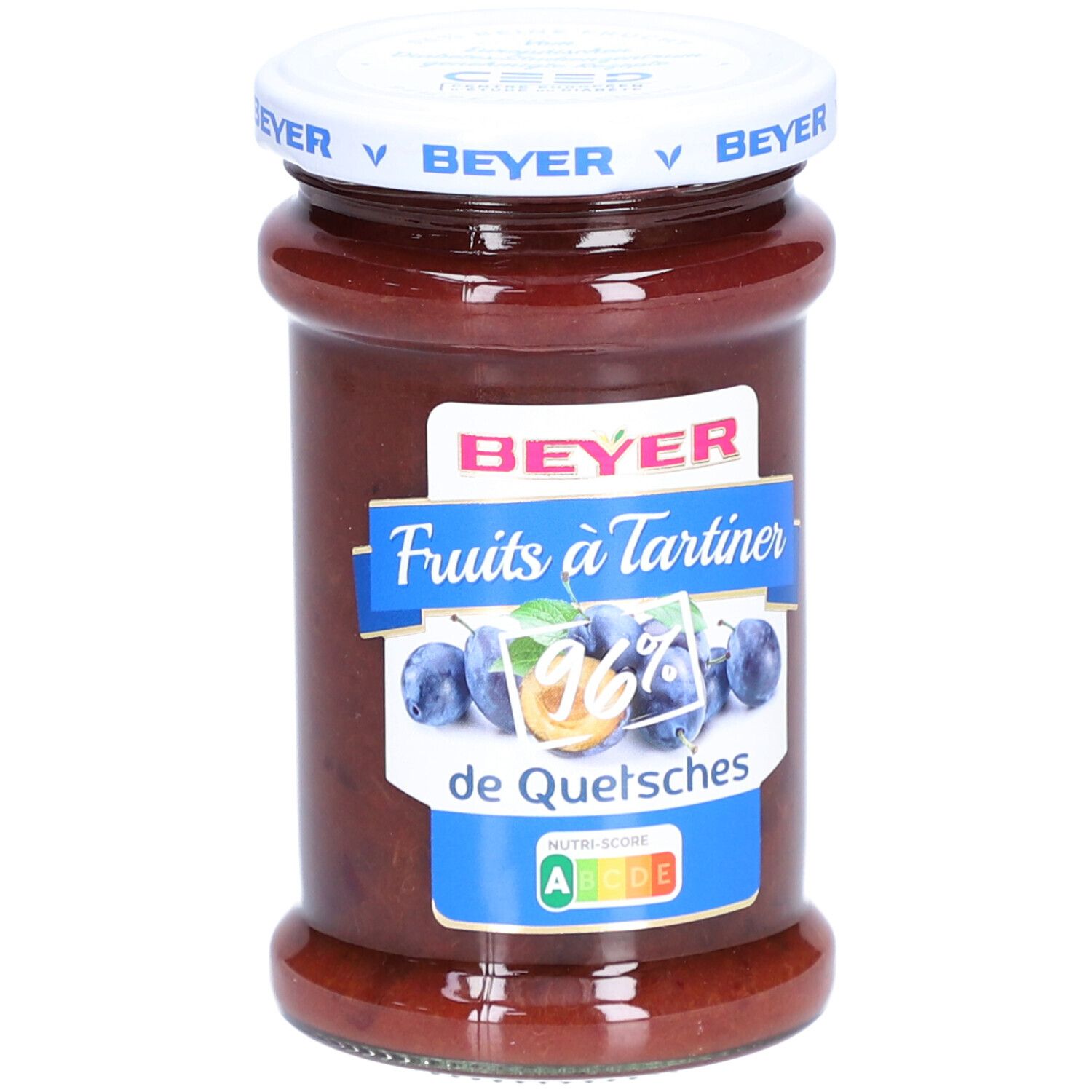 BEYER Fruchtaufstrich Zwetschgen Glas