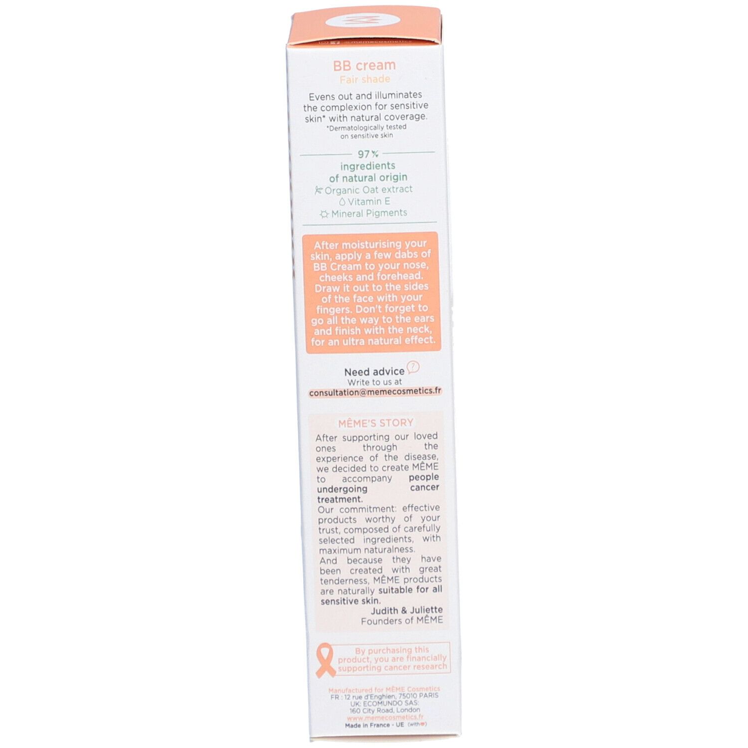 MEME BB Creme heller Farbton (n) Tb 30 ml
