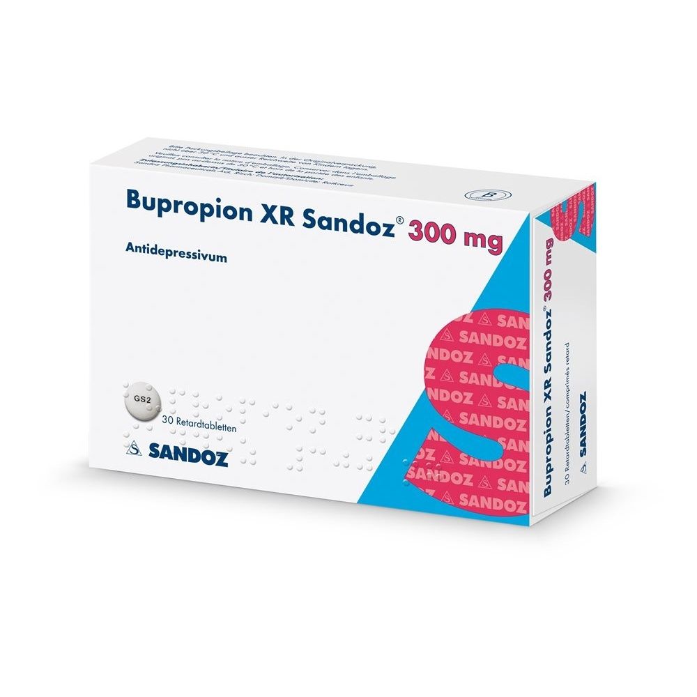BUPROPION XR Sandoz Ret Tabl 300 mg 30 Stk - Redcare Apotheke