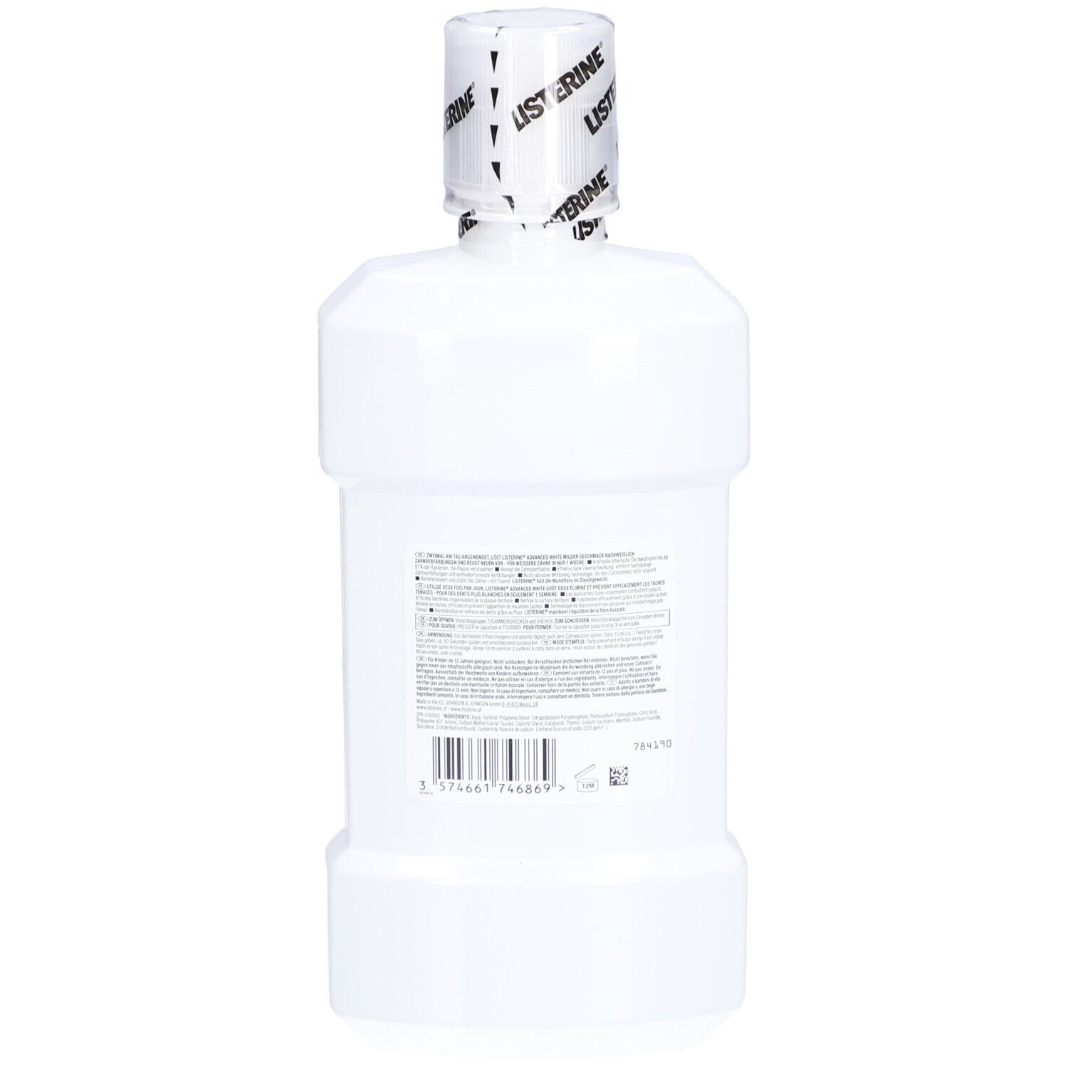 Listerine® Advanced White Mundspülung ohne Alkohol