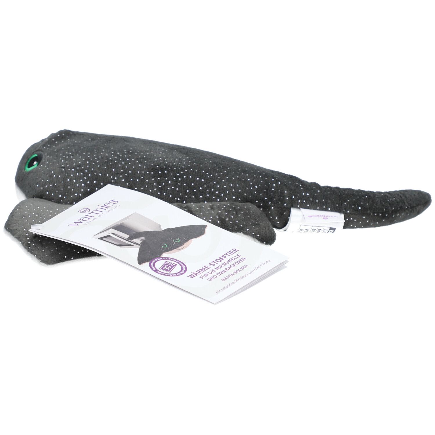 WARMIES® Peluche Chauffante Raie Manta
