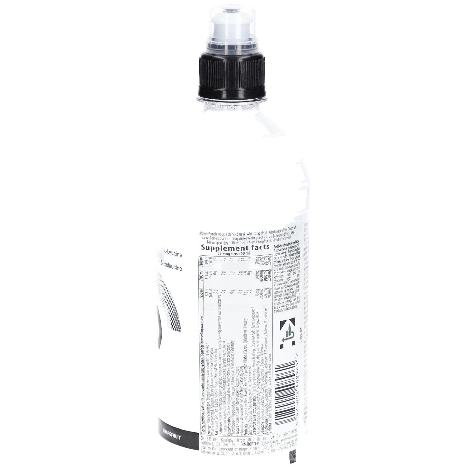 QNT® Move BCAA'S 8000 Pamplemousse