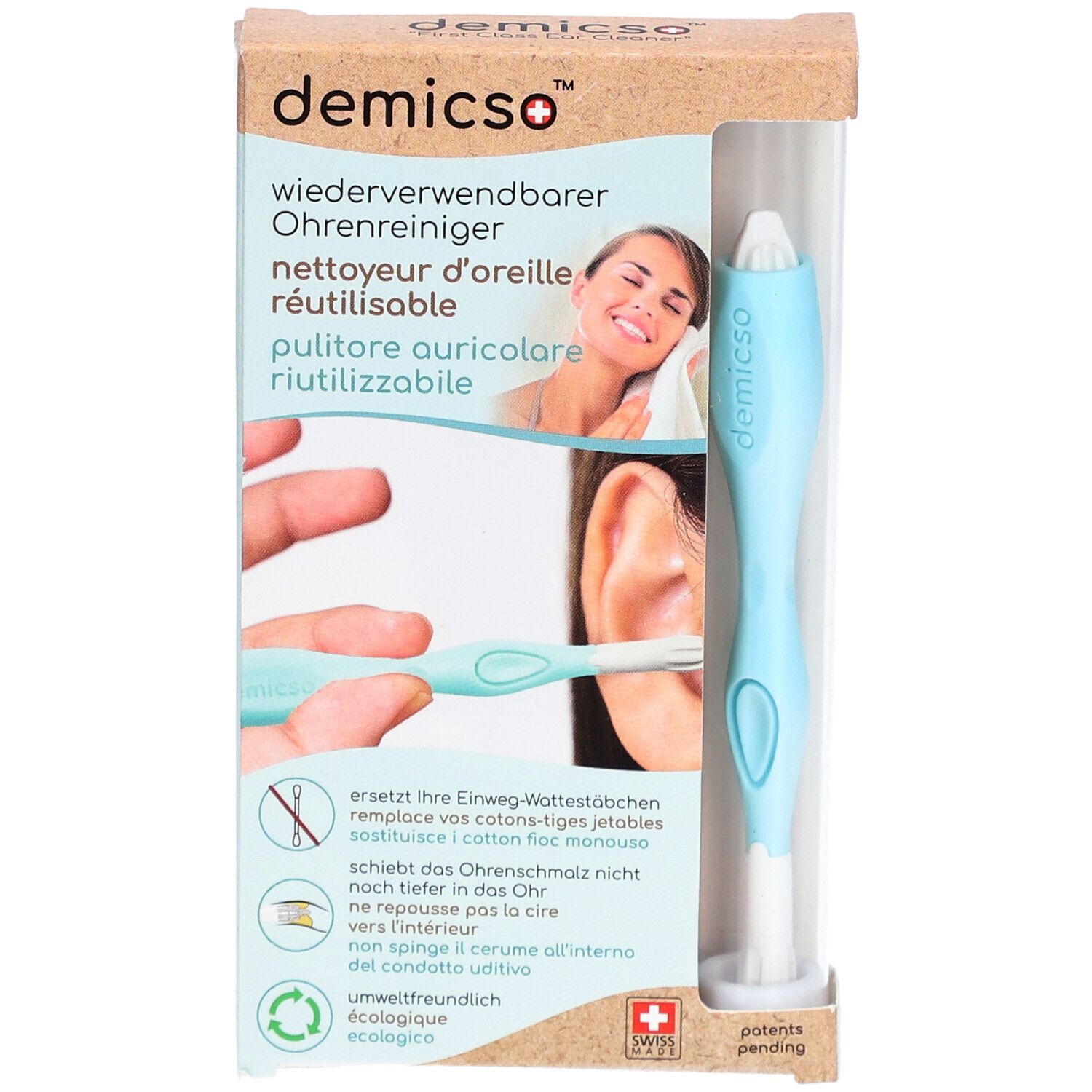 DEMICSO Wiederverwendbarer Ohrreiniger