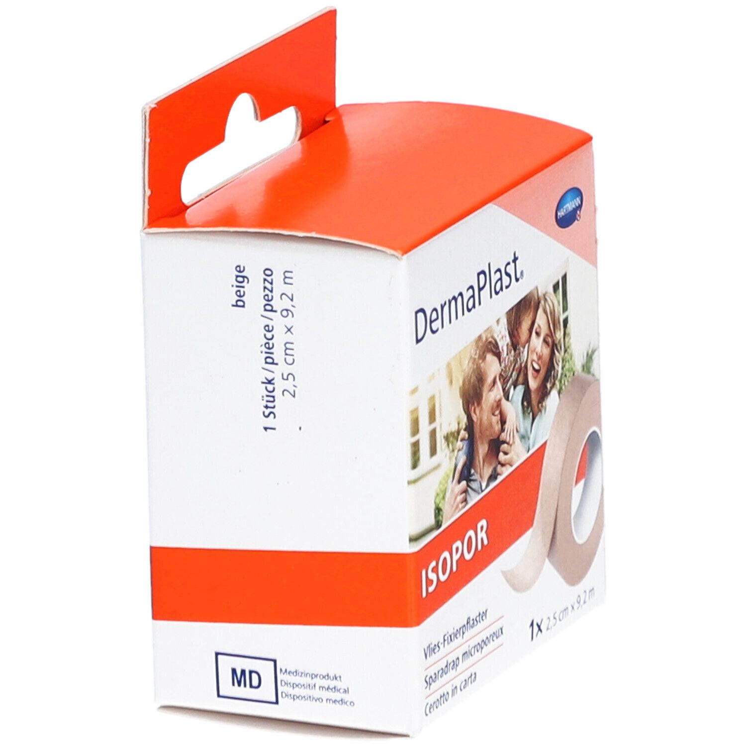 DERMAPLAST ISOPOR 2.5 cm x 9.2 m Vlies