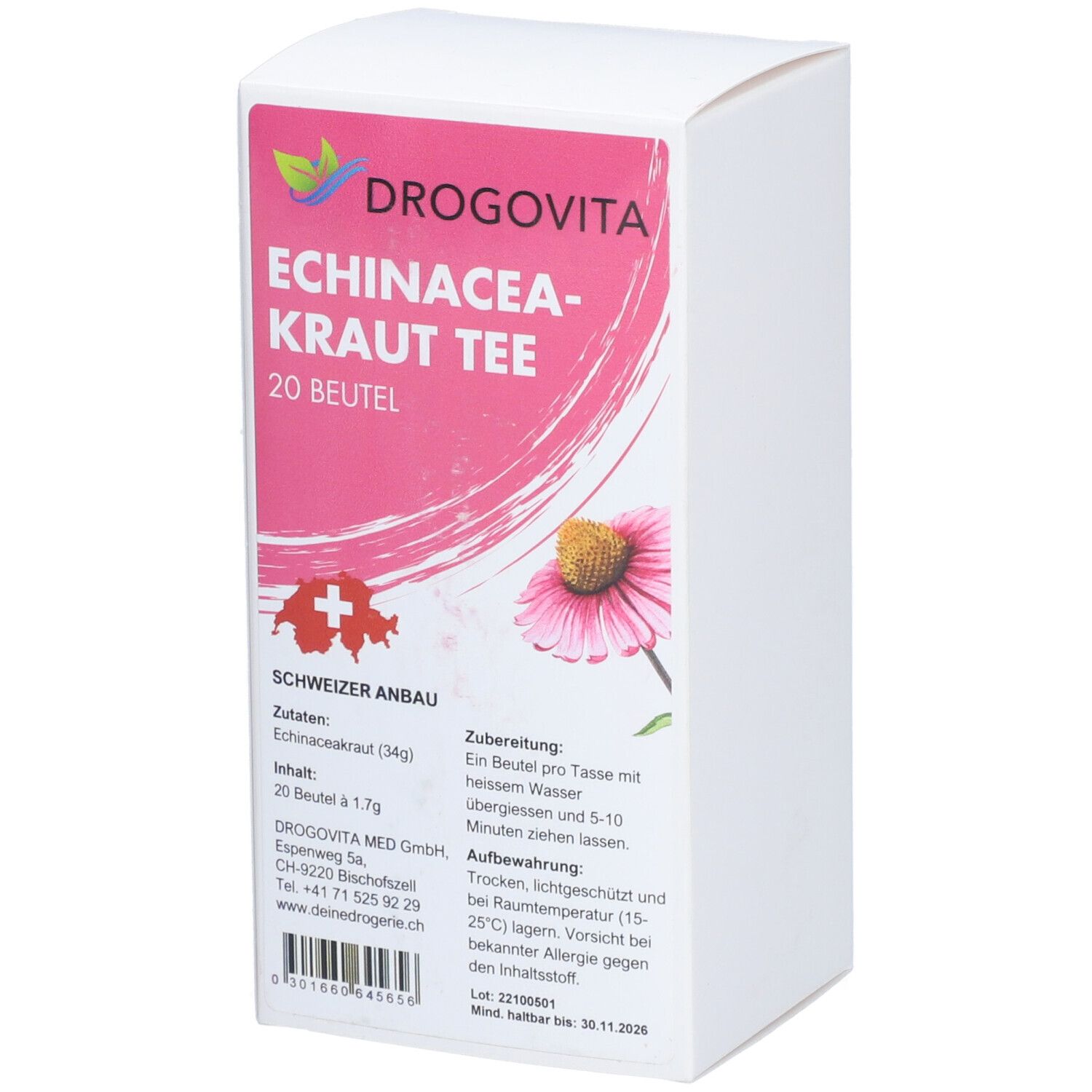 Drogovita Tisane d'échinacée