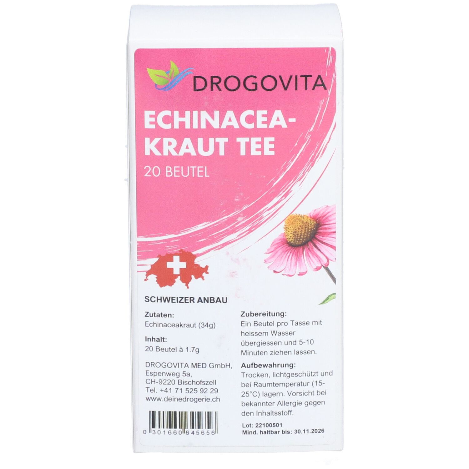 Drogovita Tisane d'échinacée