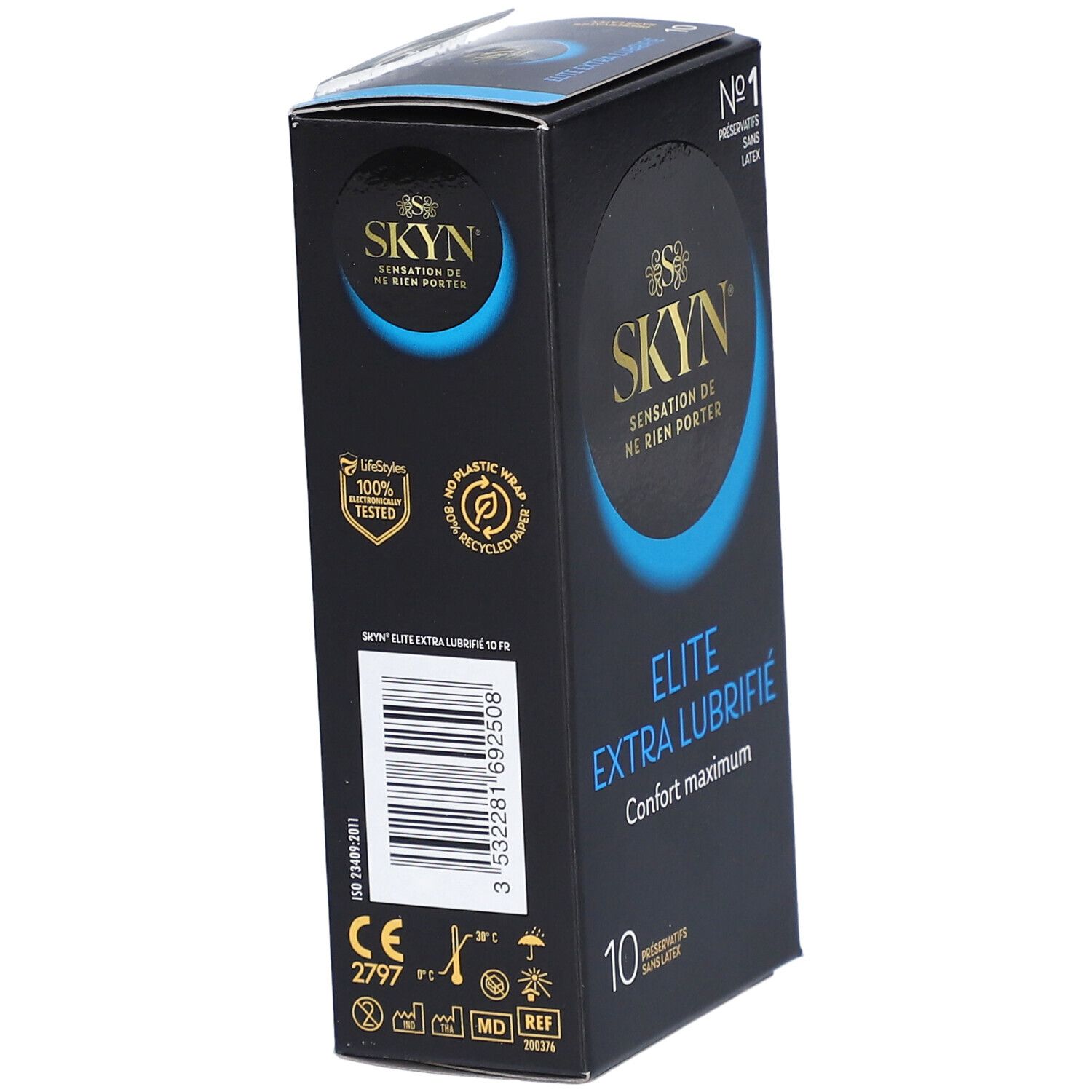MANIX Skin Elite Préservatif extra lubrifié