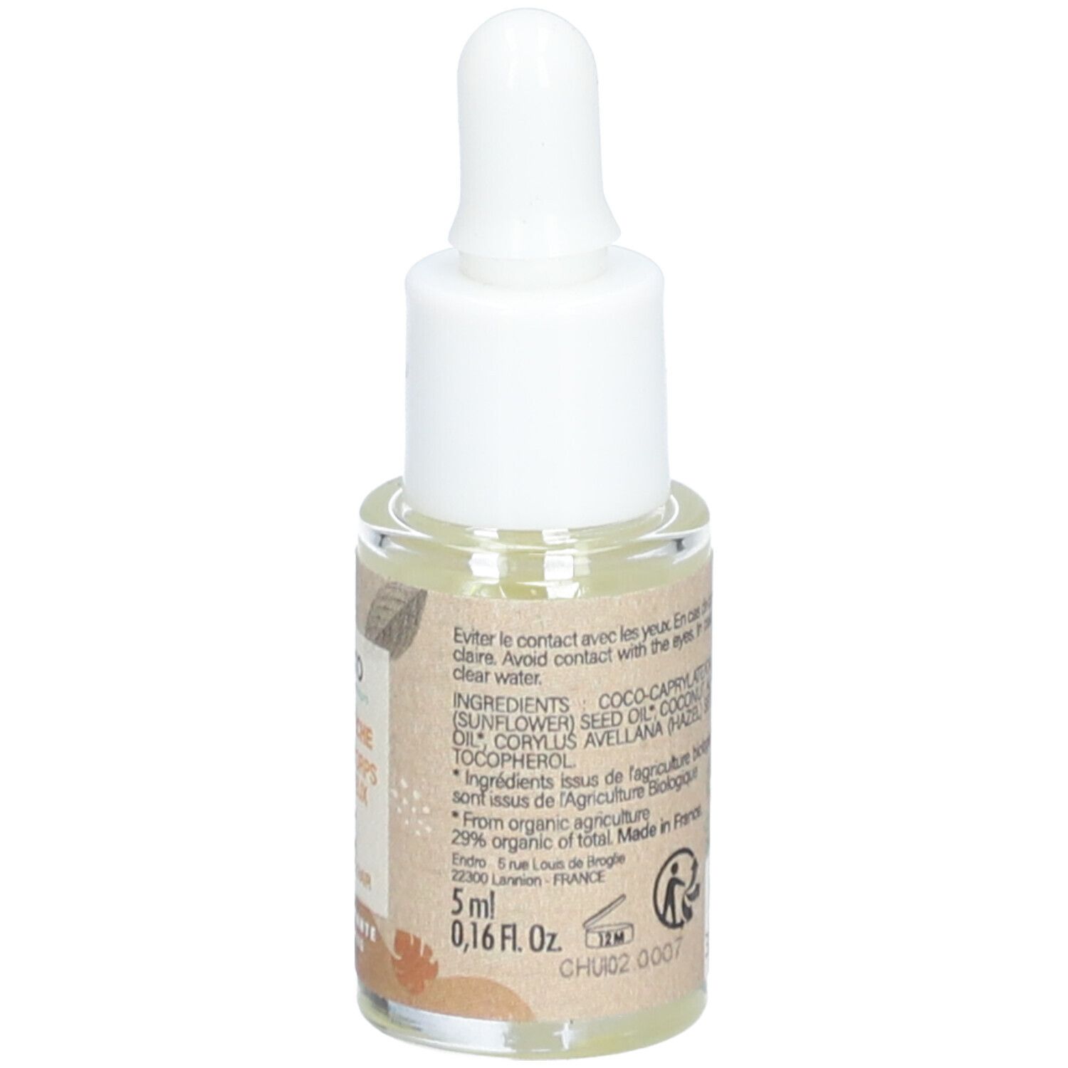 Endro Cosmétiques Trockenöl natürlich 3in1 Mini Pip Flasche