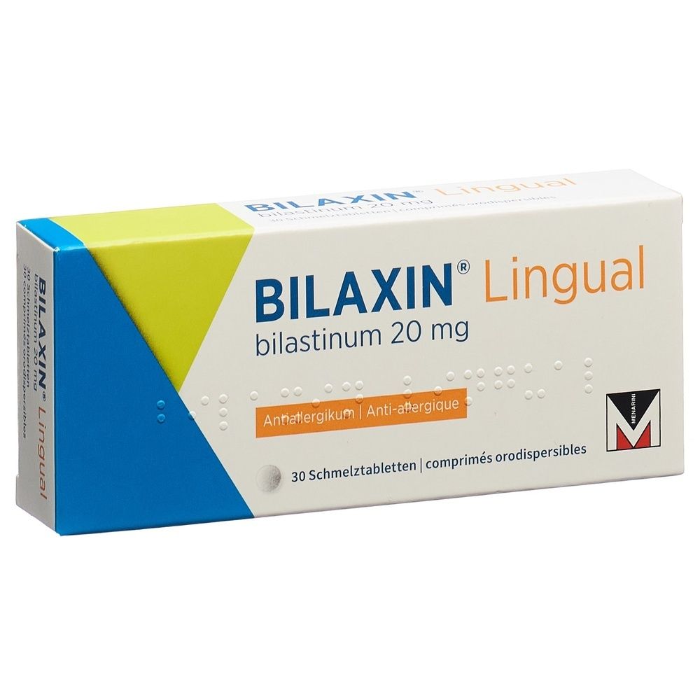 BILAXIN Lingual Schmelztabl 20 mg 30 Stk